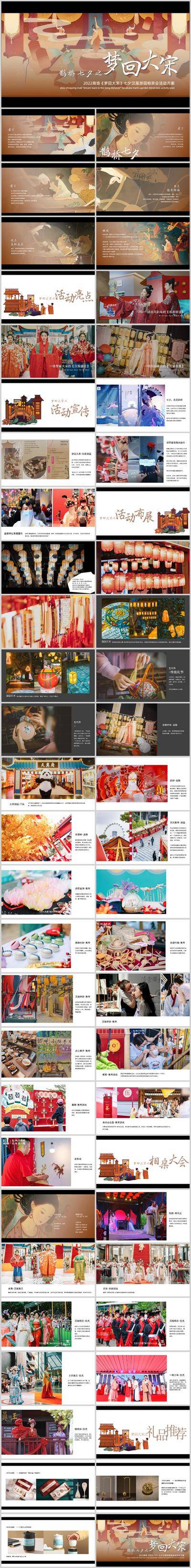 【南门网dcpsd.com】PPT 房地产 中国传统节日 七夕 情人节 宋代 主题 情侣 浪漫 活动 方案
