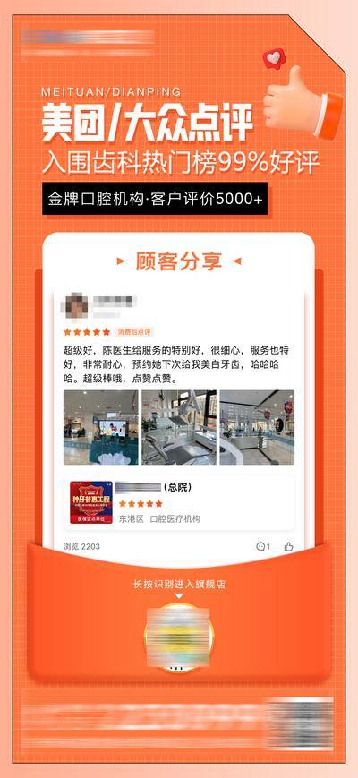 【南门网dcpsd.com】海报 医美 红金 点评 创意 口腔 美团 好评 牙齿 齿科 排行榜 大众点评 热门榜 评价榜 奖杯 大气 简约 评价 分析 顾客