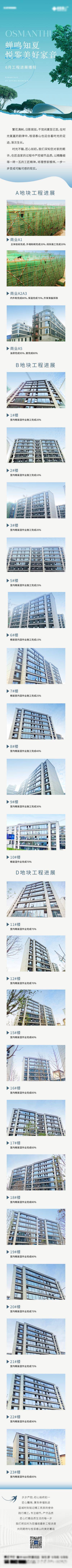 南门网 广告 海报 地产 家书 工程 进度 播报 推文 长图