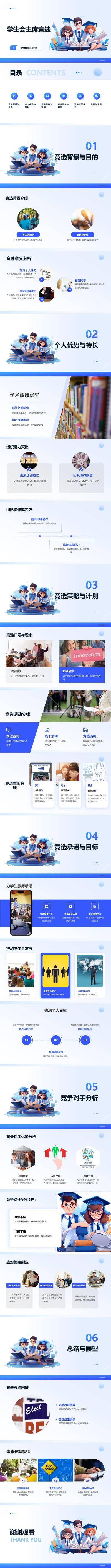 【南门网dcpsd.com】校园 学校 汇报 PPT 学生会 主席 竞选 招新