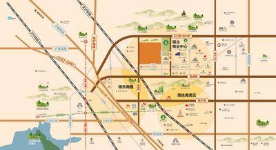 南门网 展板 背景板 地产 区位图 地图 打卡 线路图 规划 手绘 锡东 定位 交通 地铁