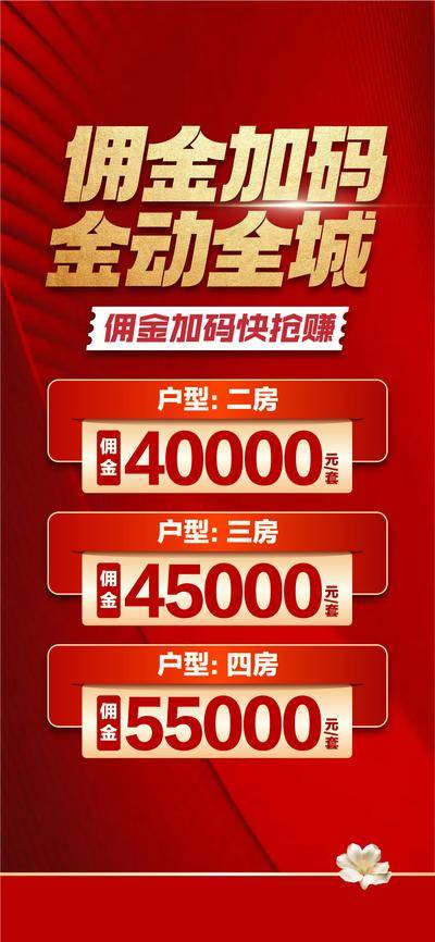 南门网 佣金加码金动全城渠道分销动员大会海报