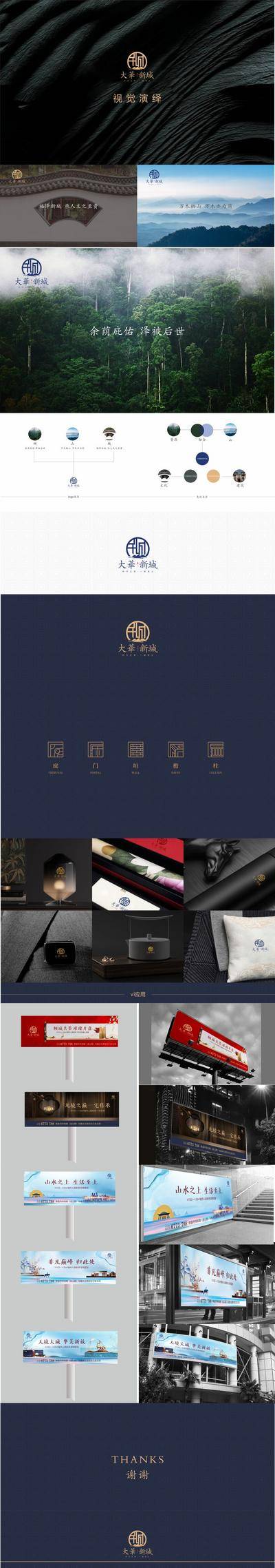 【南门网dcpsd.com】VI 房地产 提案 提报 主形象 logo 调性 高端