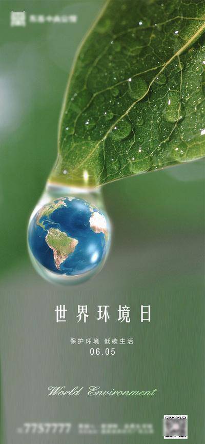 【南门网dcpsd.com】海报 房地产 公历节日 世界环境日 环保 生态 地球 叶子