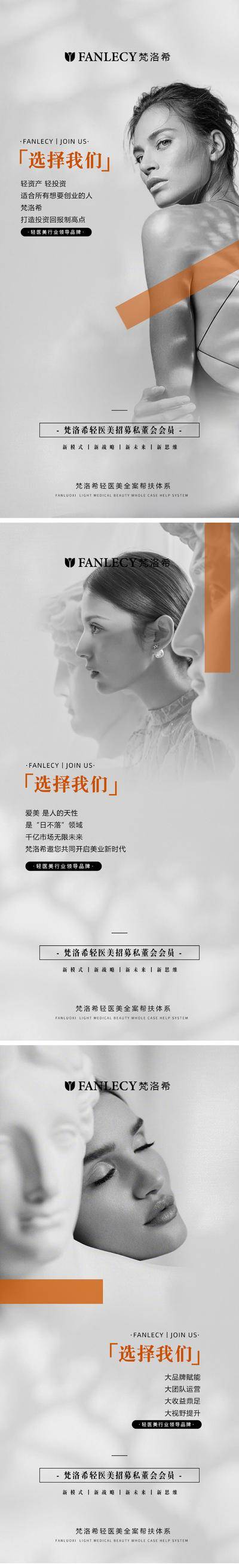 南门网 海报 医美 招募 合伙人 品牌 招商