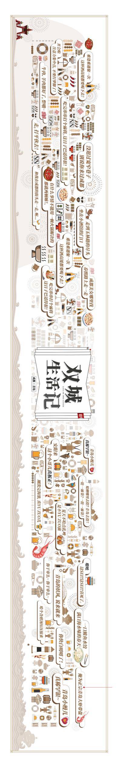 【南门网dcpsd.com】背景板 活动展板 房地产 美食节 双城记 插画 主KV
