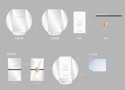 【南门网dcpsd.com】邀请函 房地产 地产 白金 高端 工艺