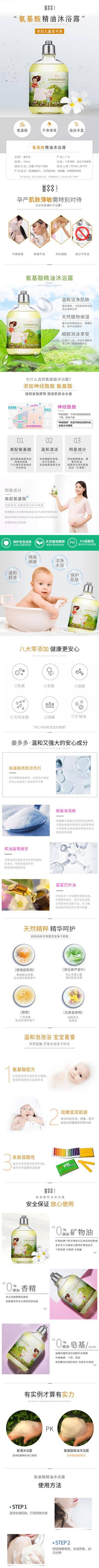 南门网 广告 海报 电商 沐浴露 详情页 专题 长图