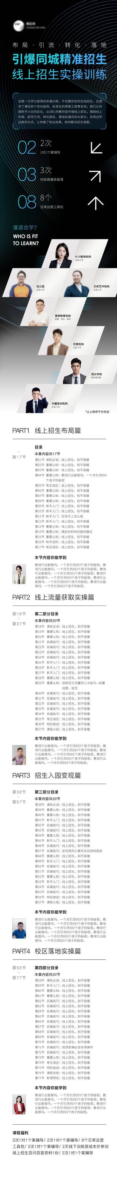【南门网dcpsd.com】海报 长图 教育 培训 机构 招生 实操 训练 流量 讲师 导师