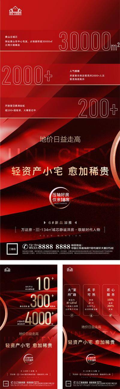 南门网 海报 房地产 人气 热销 加推 红盘 到访 数据 质感 系列