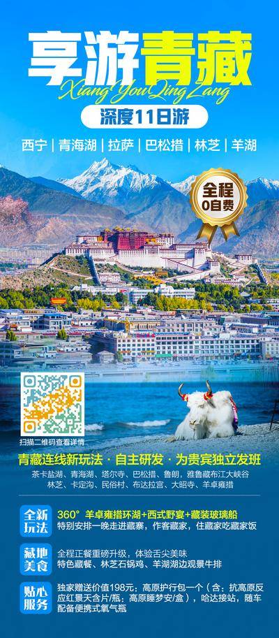 【南门网dcpsd.com】海报 旅游 西藏 布达拉宫 高端 景色