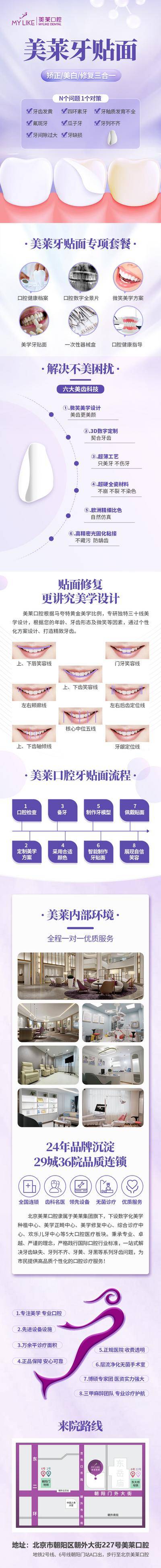 【南门网dcpsd.com】电商详情页 淘宝详情页 医美 超薄牙贴面 对比