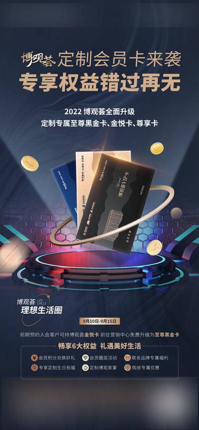 南门网 广告 海报 地产 会员卡 单图 奖品 专属 礼品 积分