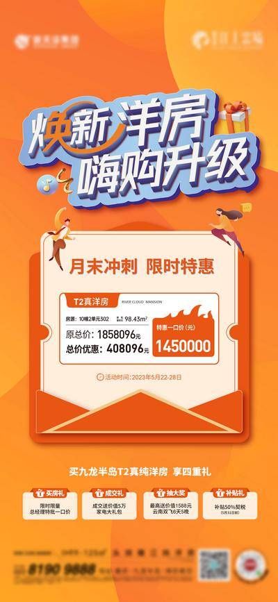 南门网 广告 海报 地产 特价房 优惠 促销 月末冲刺
