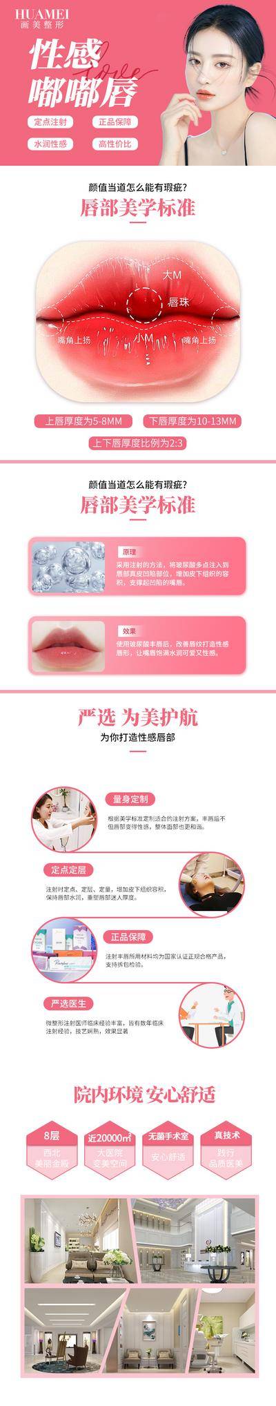 【南门网dcpsd.com】广告 海报 医美 玻尿酸 长图 人物 专题 案例 对比