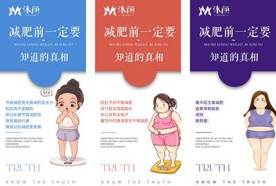 南门网 海报 简约 科普 减肥 瘦身 节食 微商 塑形 代餐 新零售 产品