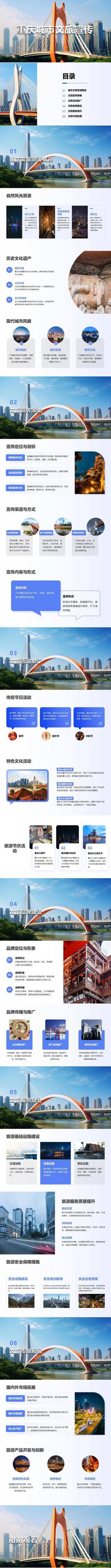 南门网 城市 地标 山城 PPT 城市 重庆 文旅 宣传 旅行