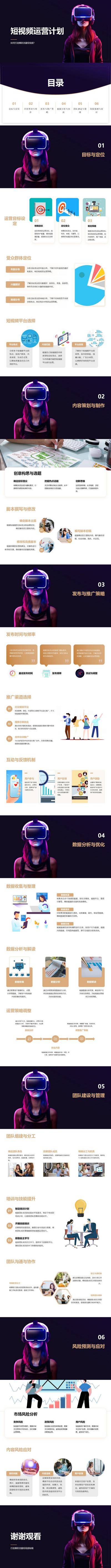 南门网 方案 策划 技巧 PPT 短视频 运营 计划