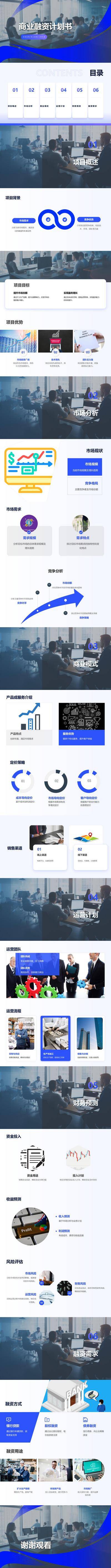 南门网 路演 项目 投资 PPT 商业 融资 计划书