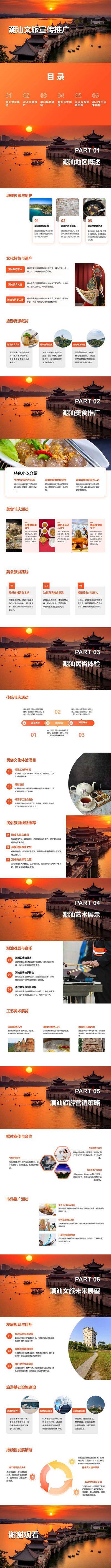 南门网 PPT 文旅 宣传 潮汕 推广 厦门 汕头
