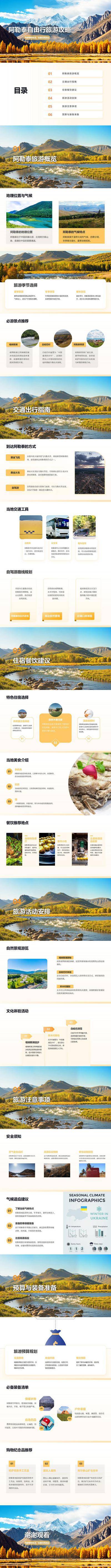 南门网 PPT 旅游 阿勒泰 旅行 自由行 攻略
