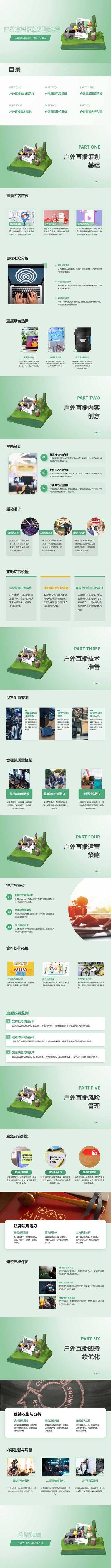南门网 PPT 户外 策划 直播 运营