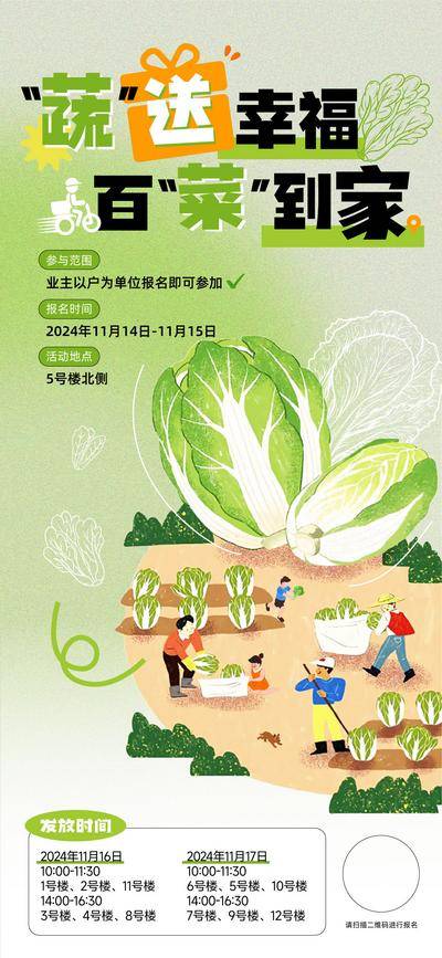 南门网 广告 海报 地产 蔬菜 活动 暖场 业主 公益