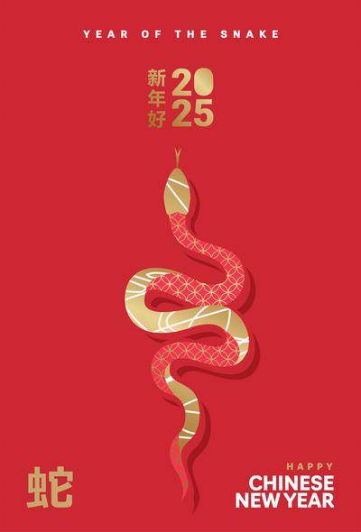 南门网 海报 节气 节日 蛇年 新春 新年 过年 春节 喜庆 蛇 元旦