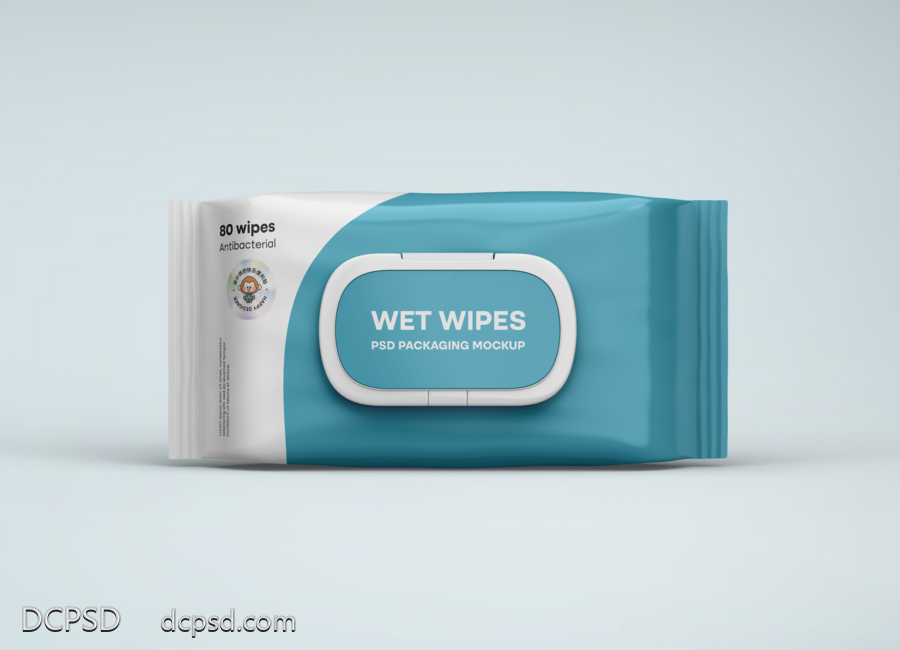 南门网 广告 效果图 样机 湿纸巾 纸巾 抽纸 手扣湿巾
