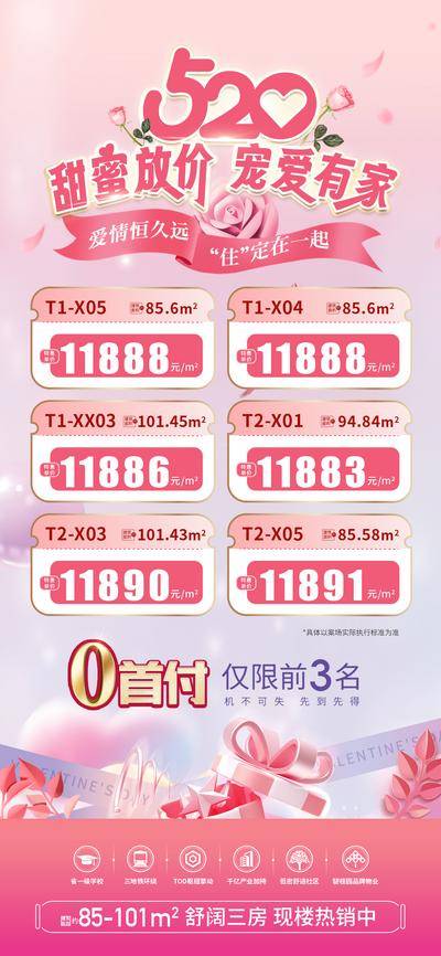 【南门网dcpsd.com】广告 海报 节日 520 地产 特价房 促销 折扣 系列 情人节