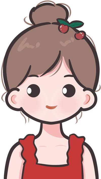 南门网 广告 卡通 可爱 头像 女生 丸子头