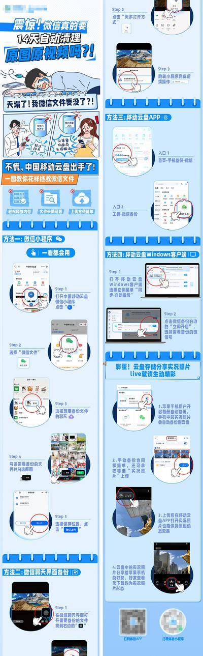 南门网 云盘攻略 公众号长图 攻略长图 云盘网盘 手绘长图 公众号推文 卡通长图