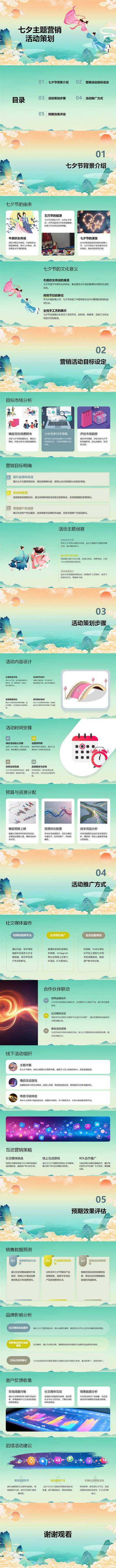 南门网 七夕主题营销活动策划PPT