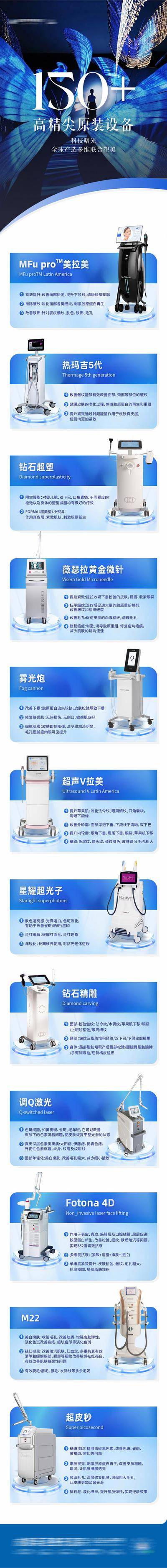 南门网 医美 高端 质感 创意 整形 美容 时尚 版式 排版 大气 宣发 专题设计 仪器 装备 功效 简介 设备 高精尖 原装