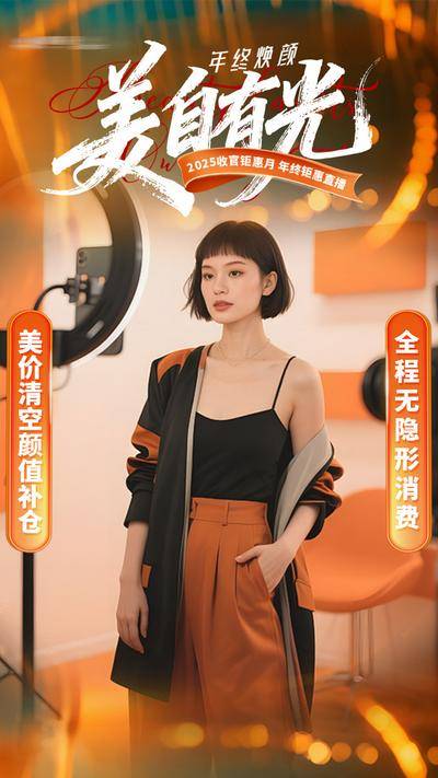 南门网 直播间贴片电商海报