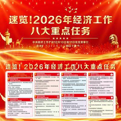 南门网 广告 展板 背景板 经济 2026 工作会议 任务 发展