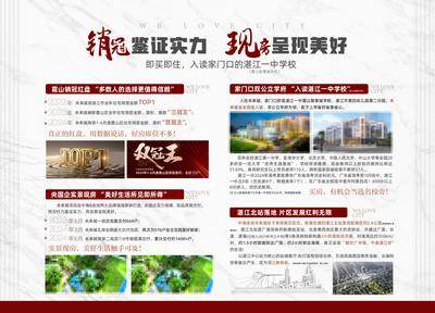 南门网 地产 销冠 现房 桁架 展板 红盘背景 销冠展板 项目展板