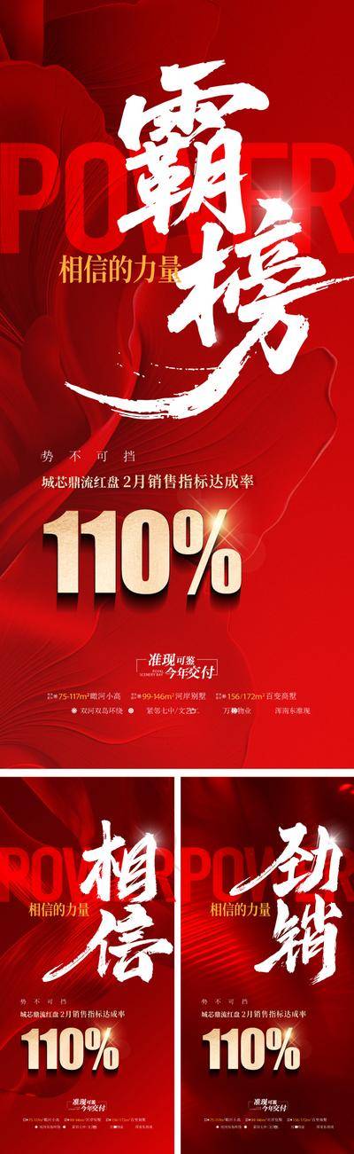 南门网 广告 海报 地产 热销 大字报 质感 红金 喜报 人气 红盘 品质 成交 加推 清盘 抄底价 钜惠 红色