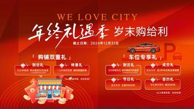 南门网 地产年终活动海报